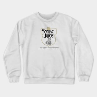 SNAKE JUICE : A Fine Liqueur by Tom Haverford Crewneck Sweatshirt